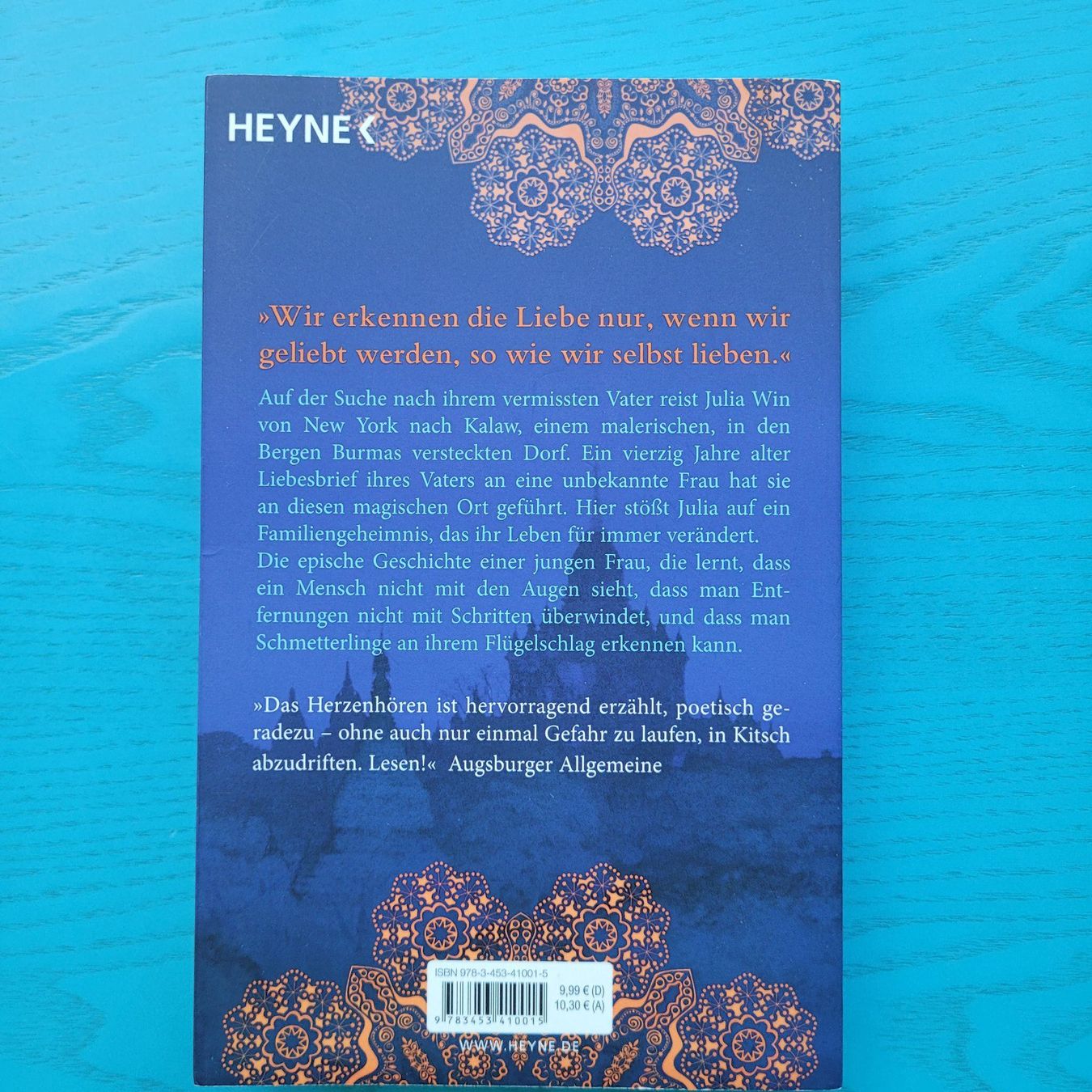 Libri: Jan- Philipp Sendker- Das Herzenhören – Nuovo (secondo la descrizione) da SCHÜBELBACH venduto da CoKaHa 1