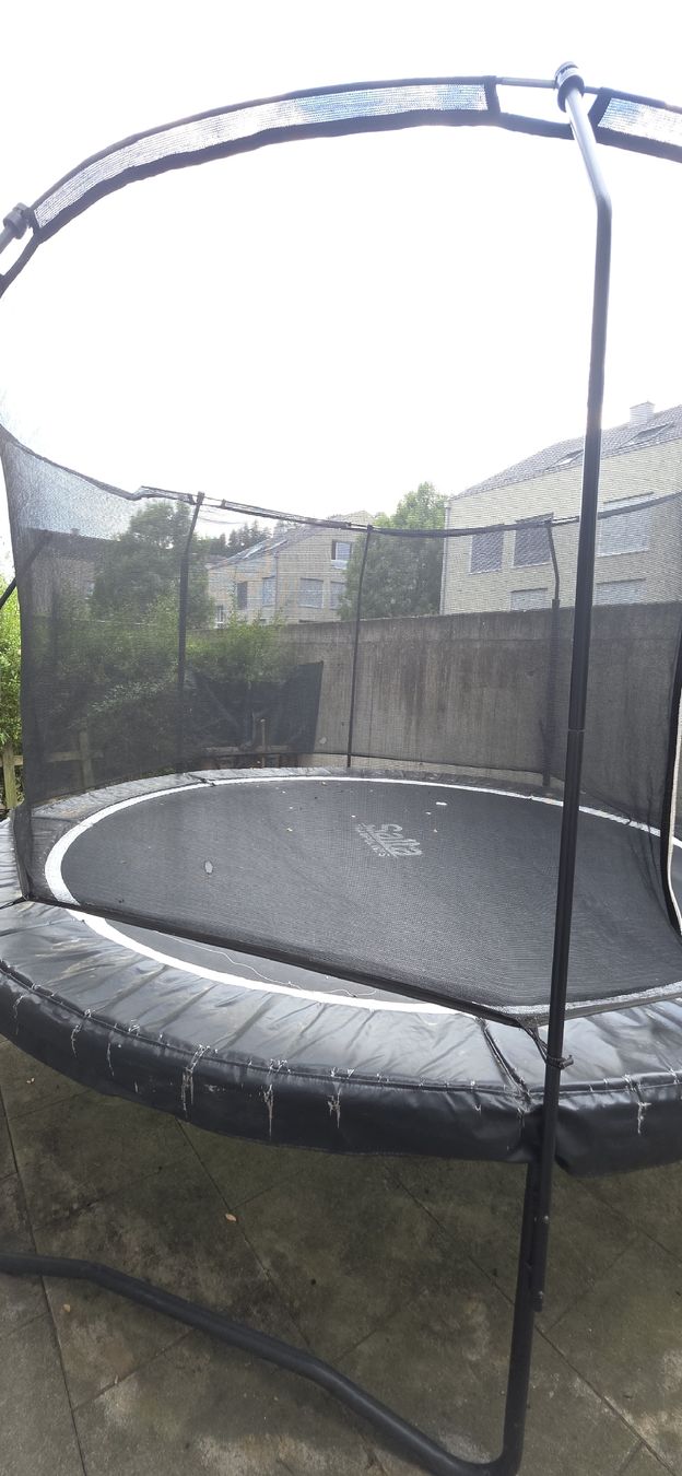 Salta Trampoline: Trampoline with safety net, used, black – Gebraucht aus Stallikon von tim079 4