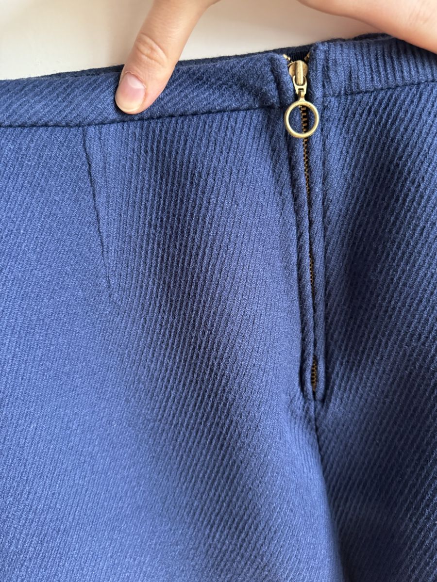 Massimo Dutti Gonne: Blue wool skirt - Massimo Dutti - Size 40 – Usato da Genève venduto da jul_5xsn 5