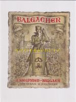 Etikette für Wein - Balgacher /bd