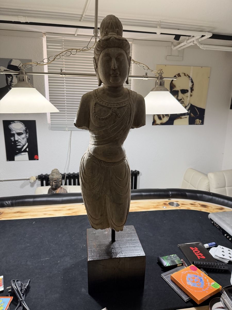 Sculture & Statue: Grosse Buddha Figur Antik – Usato da Wettingen venduto da NickInc
