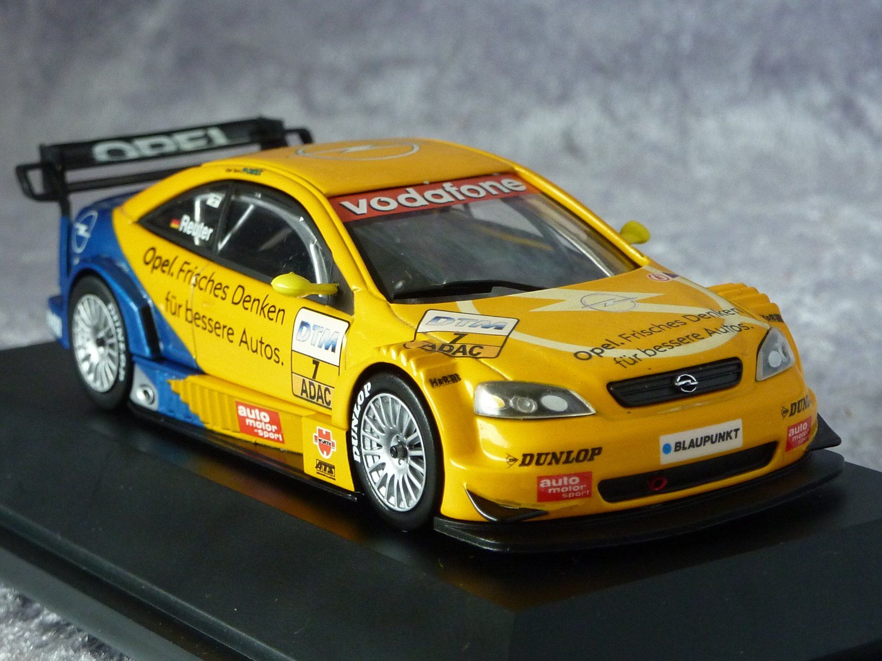Schuco Modellini d'auto: Opel Astra V8 Coupe DTM #7 2002  1:43 – Nuovo e nell'imballaggio originale da Dürrenäsch venduto da modellautos4you 5