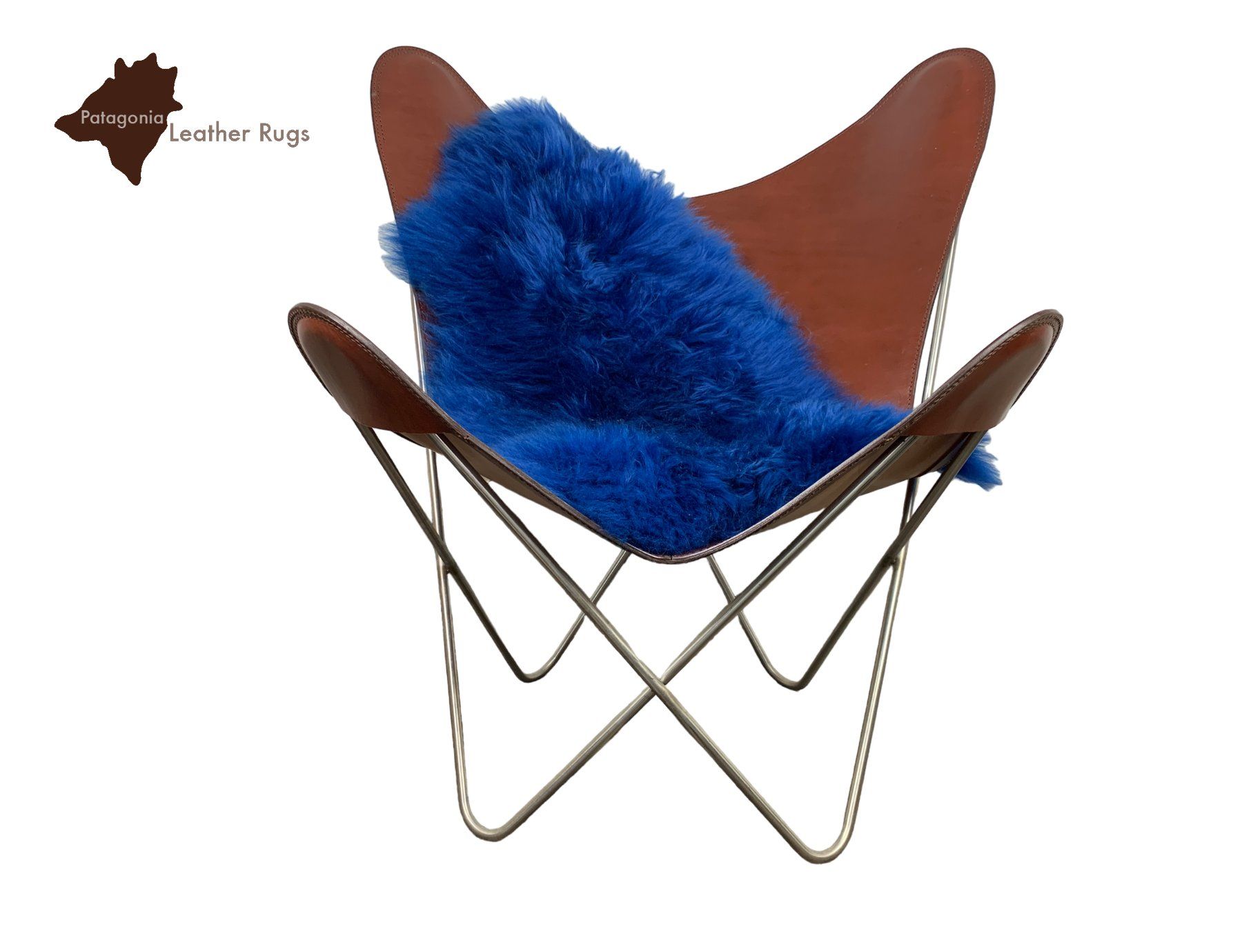 Tappeti: Lammfell Teppich Blue – Nuovo e nell'imballaggio originale da Arbedo venduto da patagonialeatherrugs