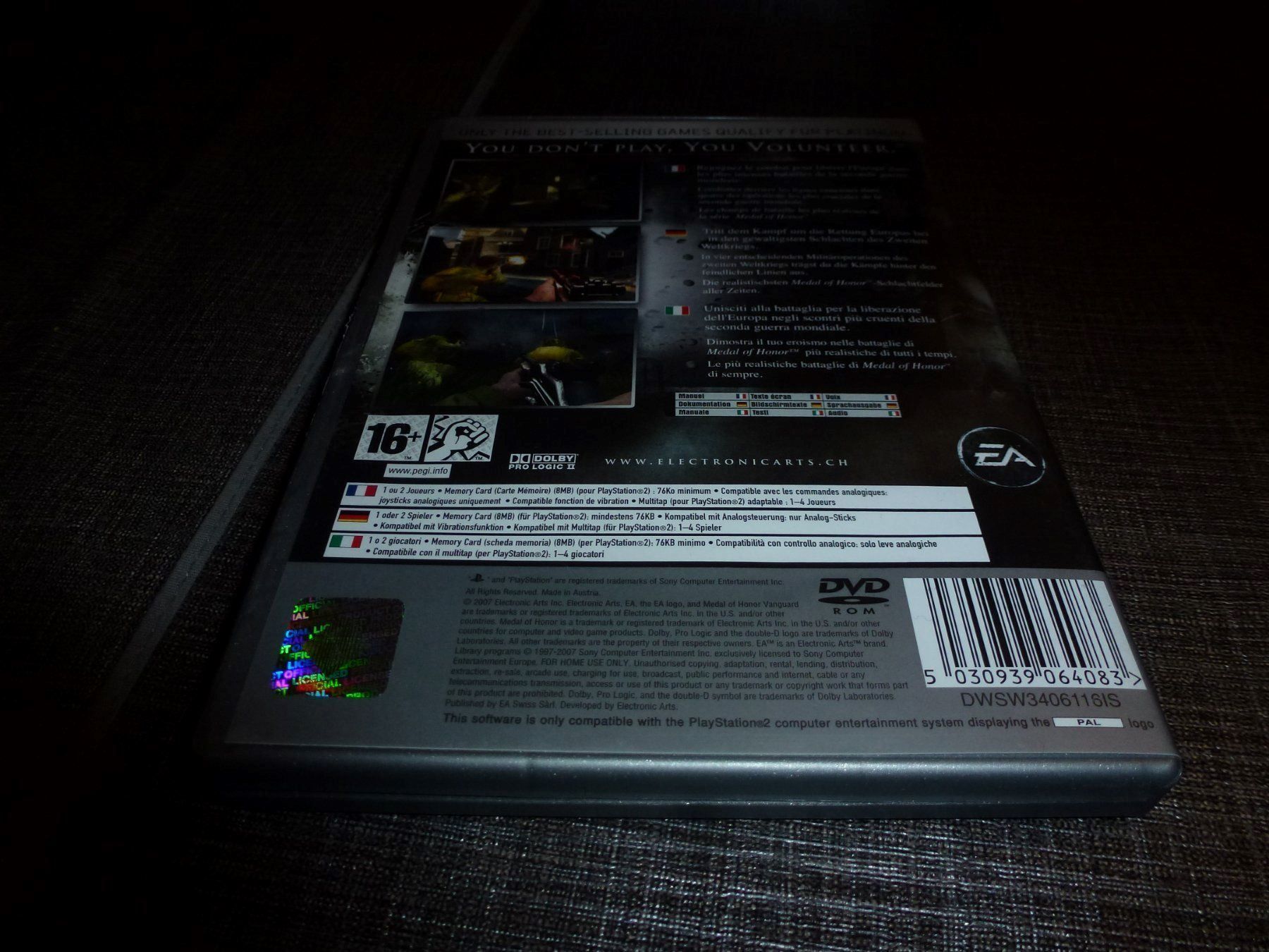 Spiele: Medal of Honor Vanguard PS2 – Gebraucht aus Olten von Disc-Ausverkauf 1