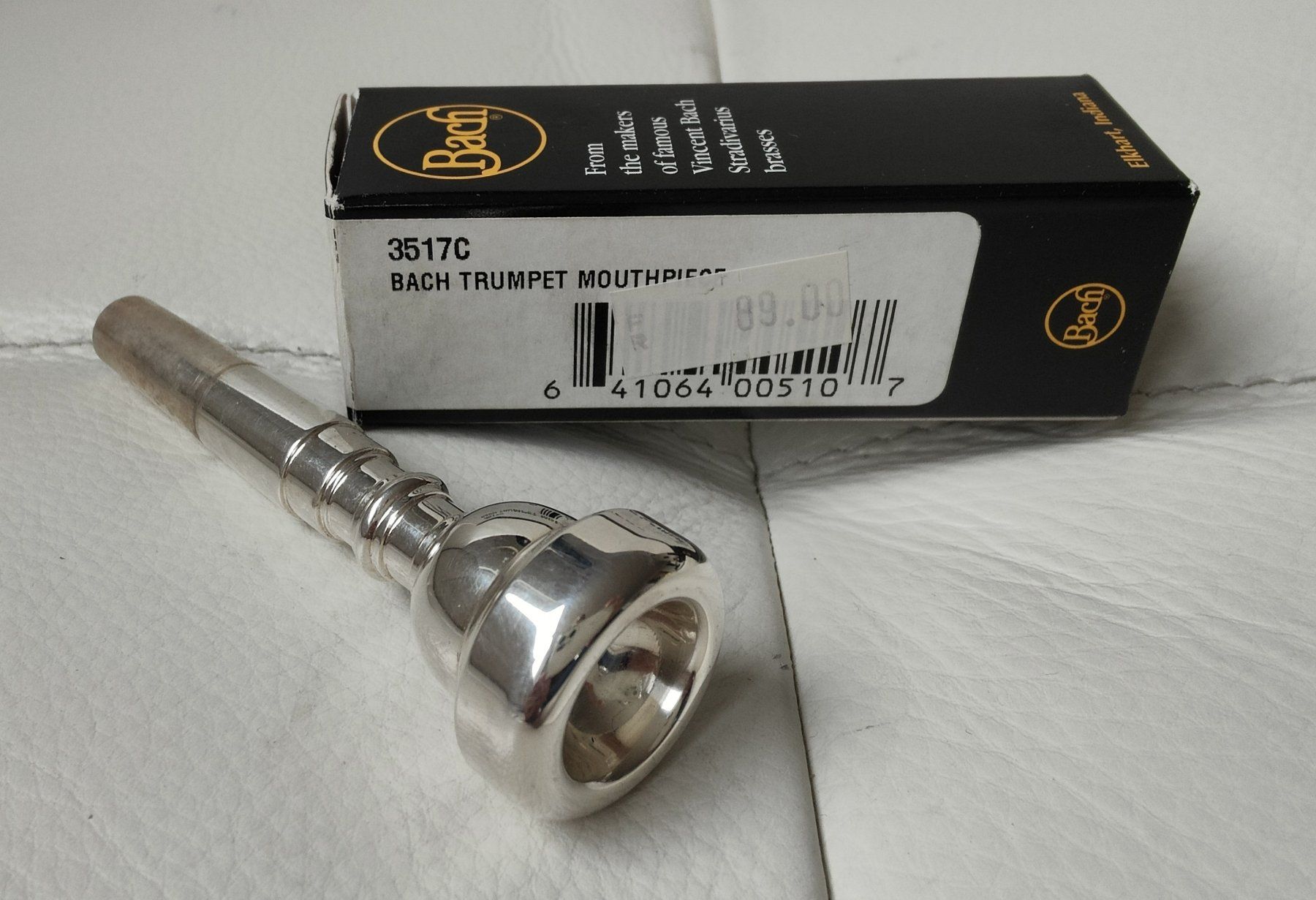 Musikinstrumente: Trompete Mundstück Vincent Bach 7C / versilbert – Gebraucht aus Lachen SZ von PizBuin35