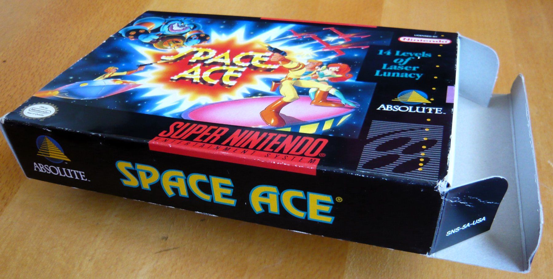 Nintendo Giochi: SNES: Space Ace – Usato da Onex venduto da Jaguar1986 2