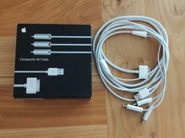 Câble AV Composite Apple officiel