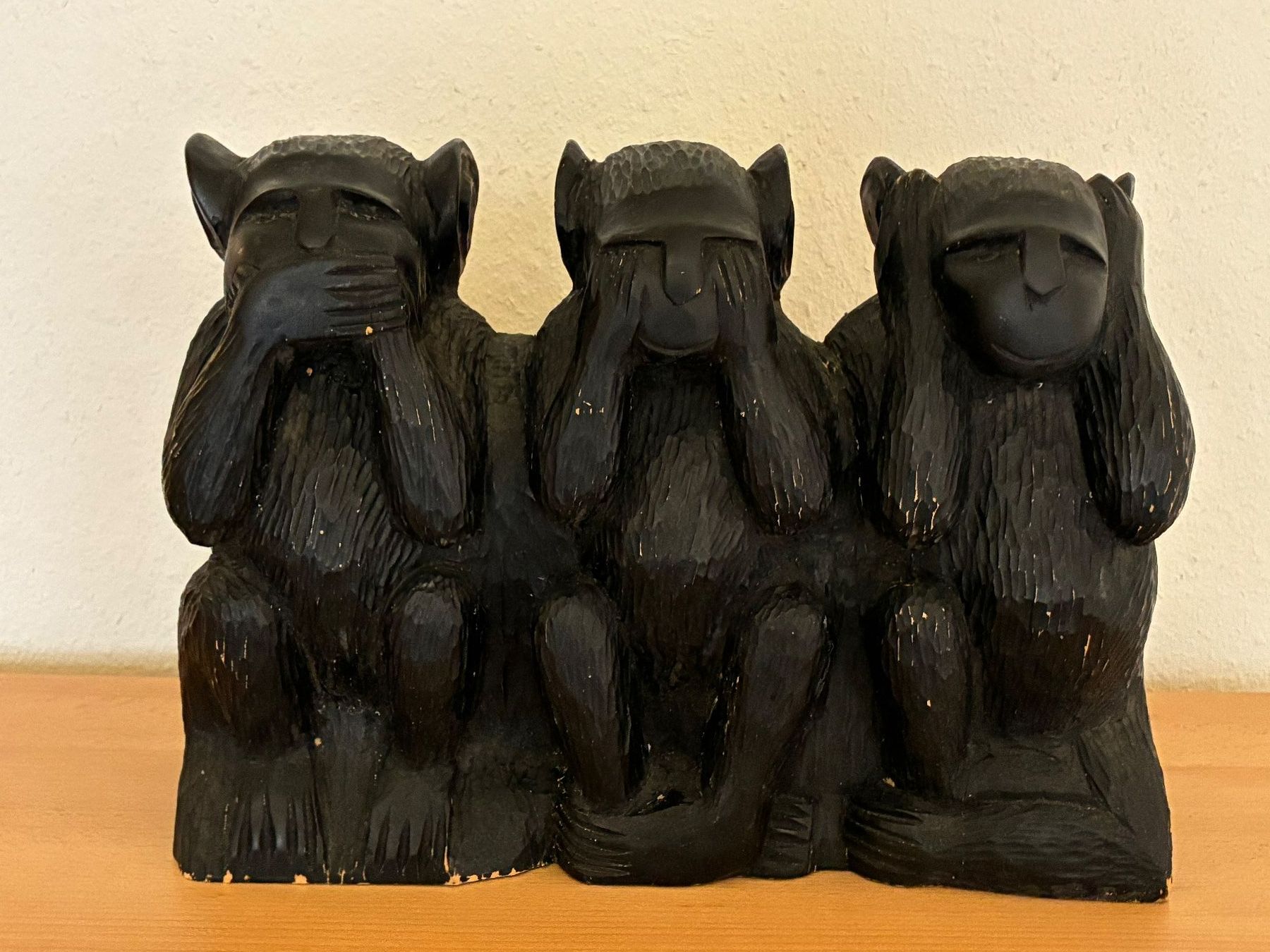 Sculture & Statue: Statue Singes de la Sagesse – Usato da Areuse venduto da sis_y7dg