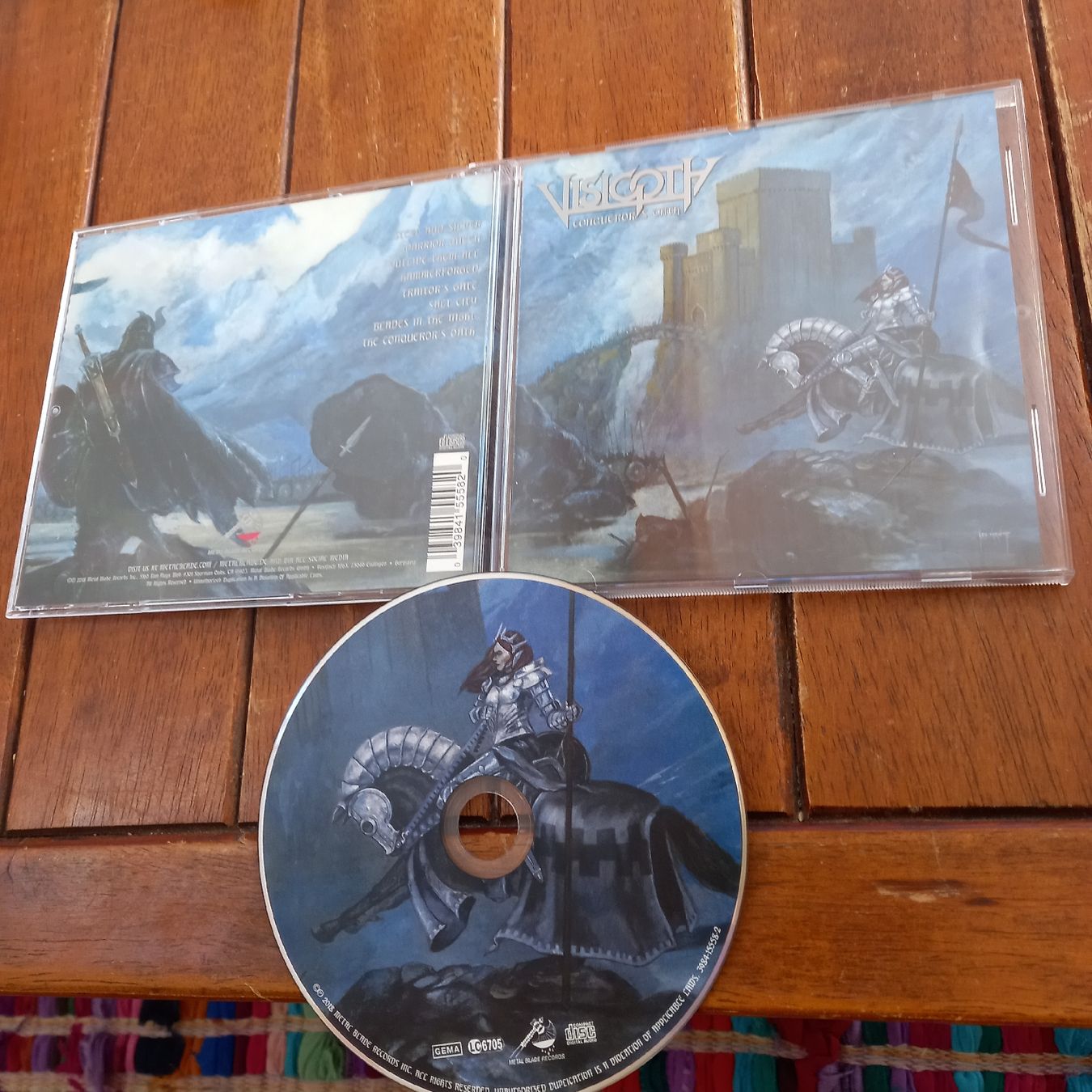 CD: visigoth- conque... – Usato da St-Cergue venduto da VeganWarrior