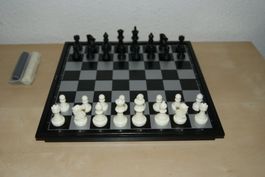 Schachbrett – Box - mit Kunststoff Figuren