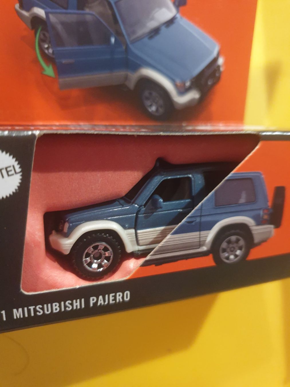 Matchbox Modellini d'auto: Matchbox 1991 MITSUBISHI PAJERO – Nuovo e nell'imballaggio originale da Oftringen venduto da Rotor 2