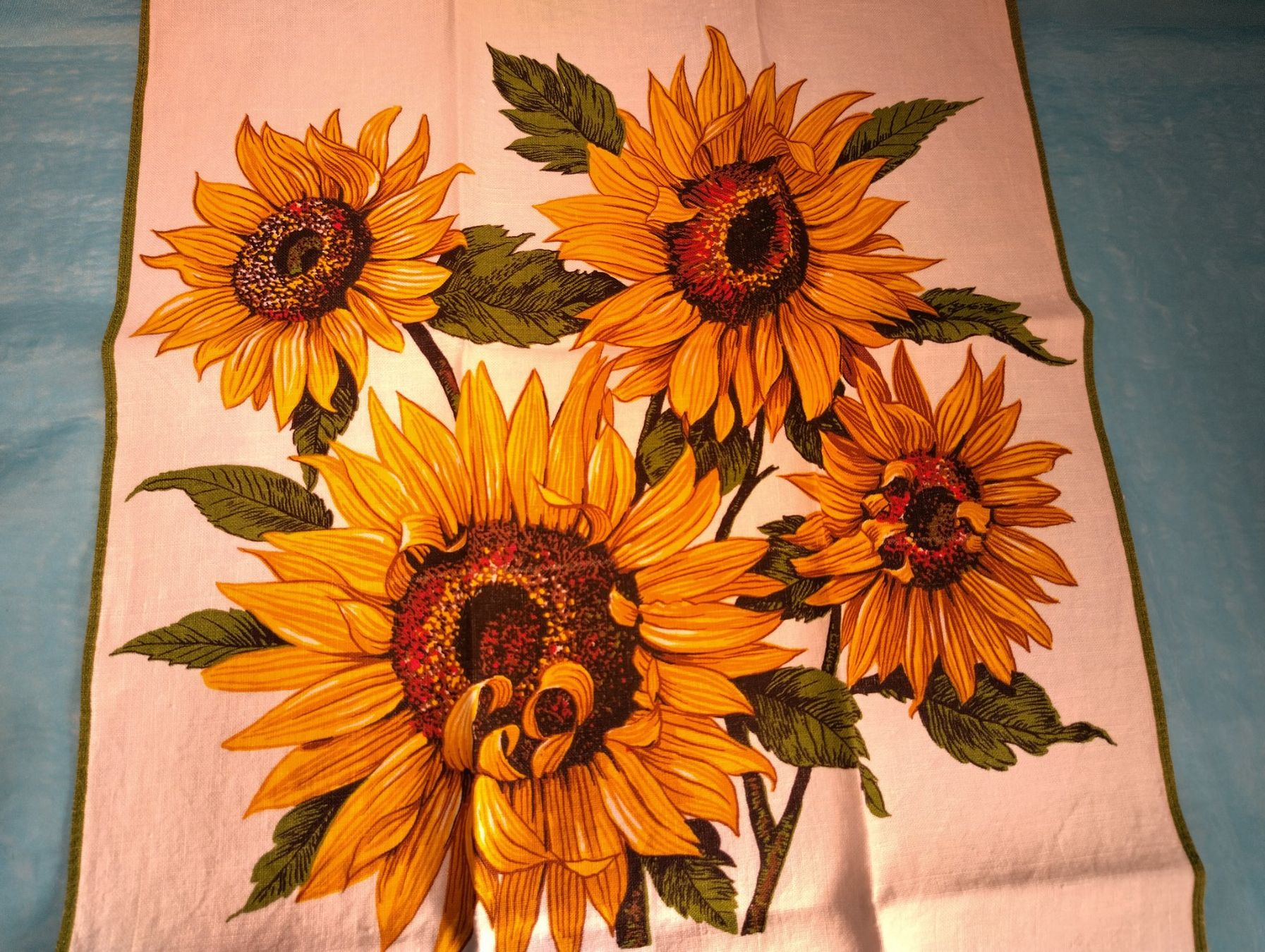 Kalender: Stoffkalender 1999, KREIER, Sonnenblumen – Gebraucht aus Bellach von JingleCherry 2