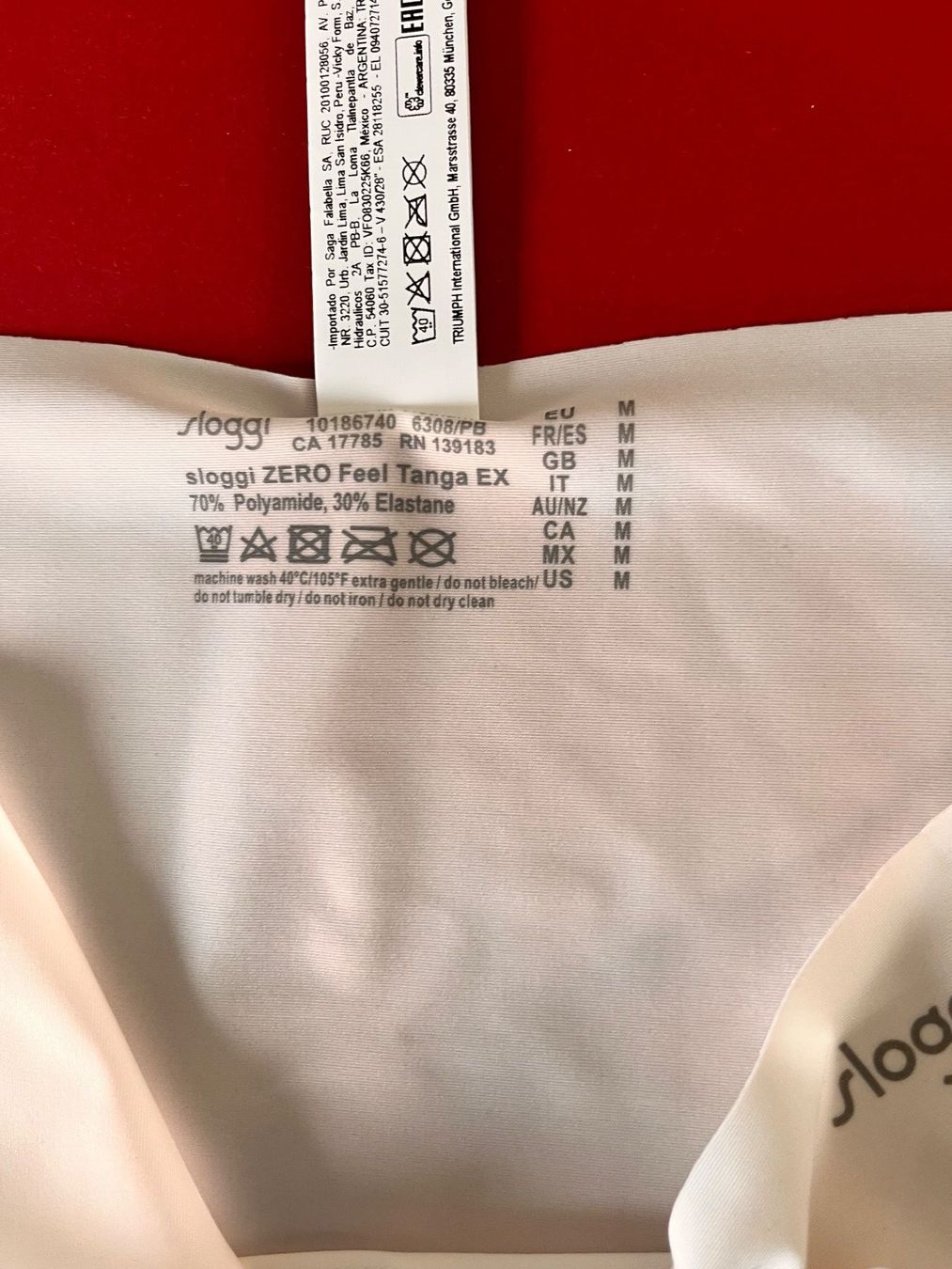 Sloggi Altra biancheria intima: SLOGGI, Tanga ZERO FEEL, Grösse M, Farbe Weiss – Nuovo e nell'imballaggio originale da Rudolfstetten venduto da gst_g7xl 2