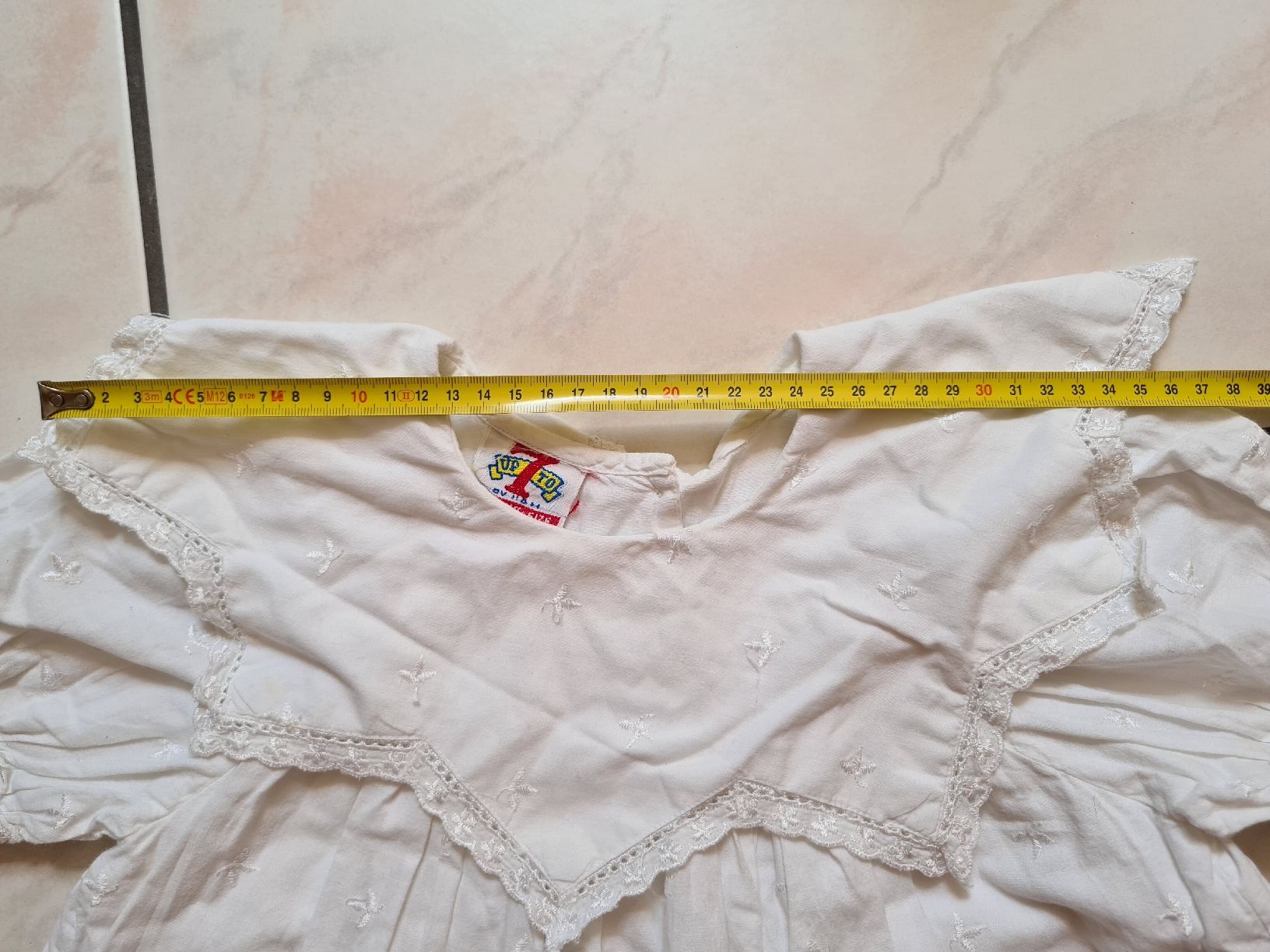 Vestiti & Gonne: weisses festliches Mädchenkleid Gr.116 – Usato da Ebikon venduto da Songbird85 9
