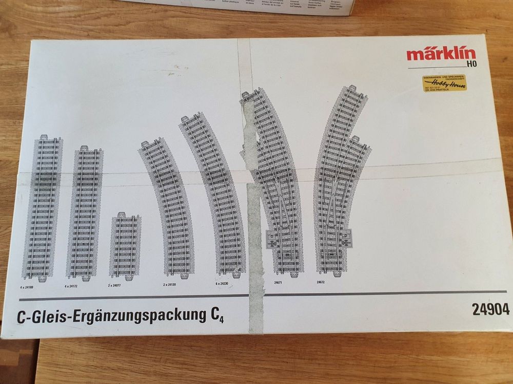 Märklin Start Up C-Gleis Ergänzungspackung C5 & C4 – Spur H0, Für Modellbahn-Erweiterung