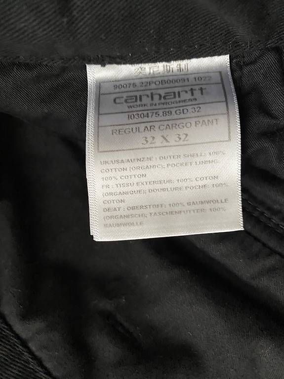 Pantaloni: Carhartt Cargo Pants 32x32 – Usato da Nottwil venduto da mit_7x97 3