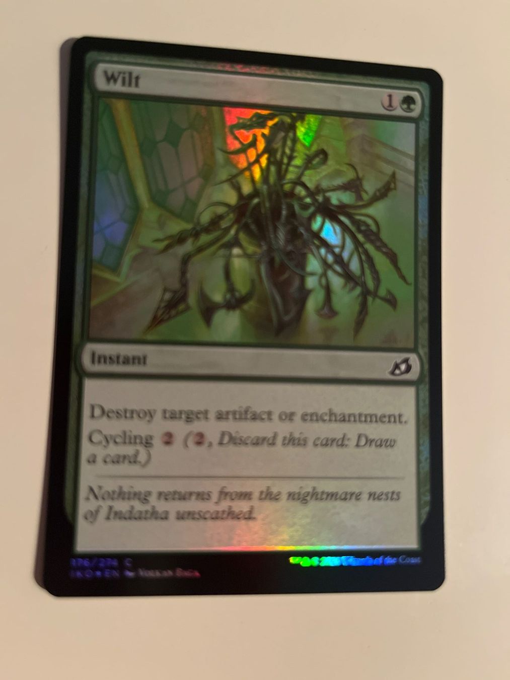 Magic The Gathering Carte collezionabili: 1 x Wilt - FOIL - Magic: The Gathering - MtG – Usato da Kriens venduto da Shadi1980