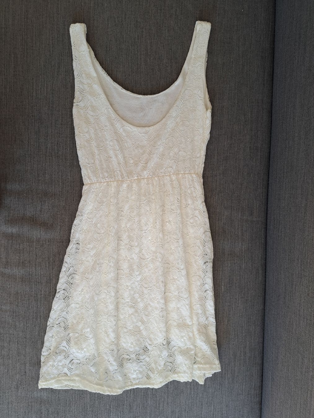 Robes: Kleid Spitze, weiss Grösse S/M – D'occasion à Jona par cel_s8jx 1