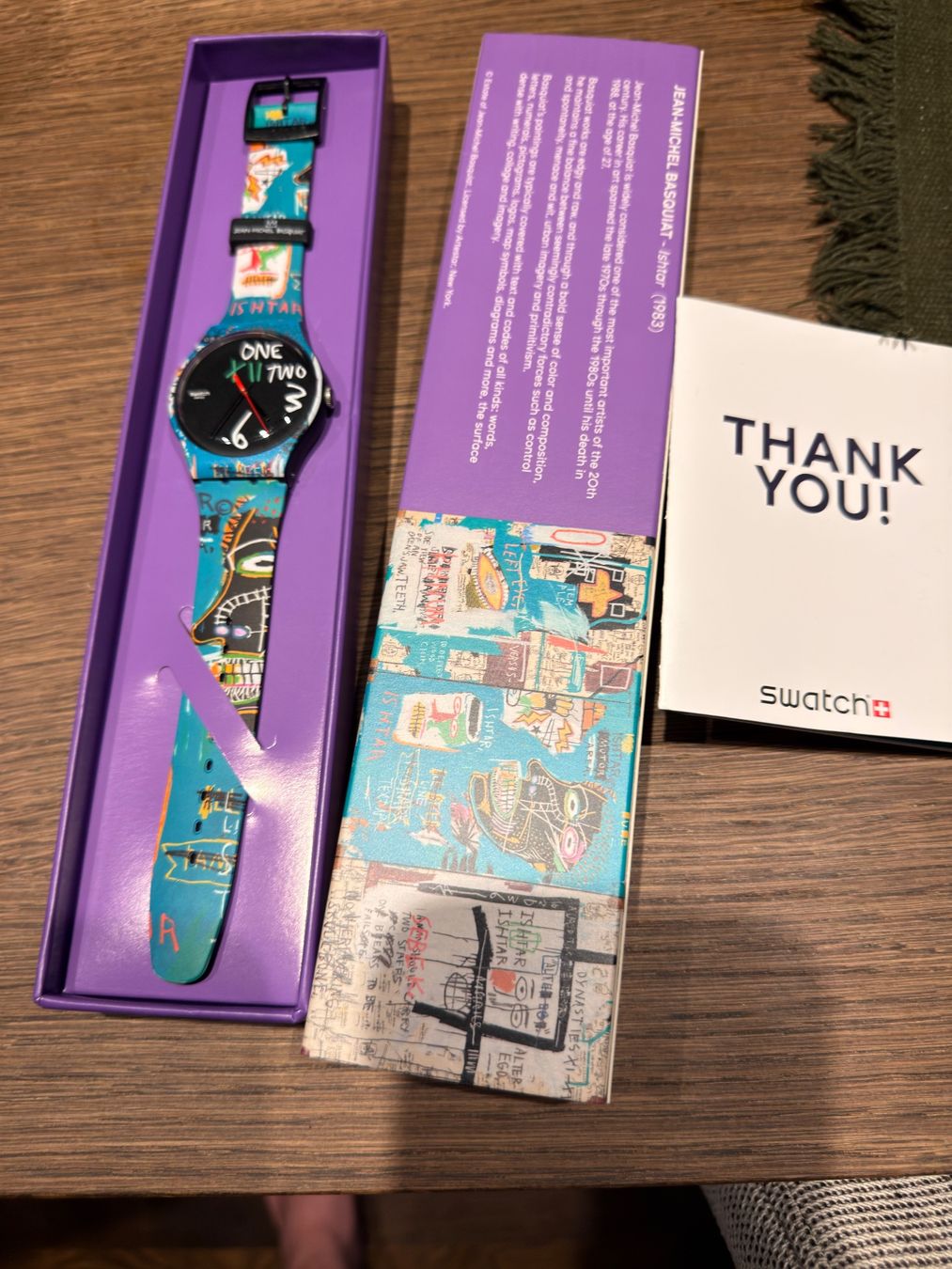 Swatch Orologi: Swatch Art Basquiat blue – Nuovo (secondo la descrizione) da Bellinzona venduto da Andreea90