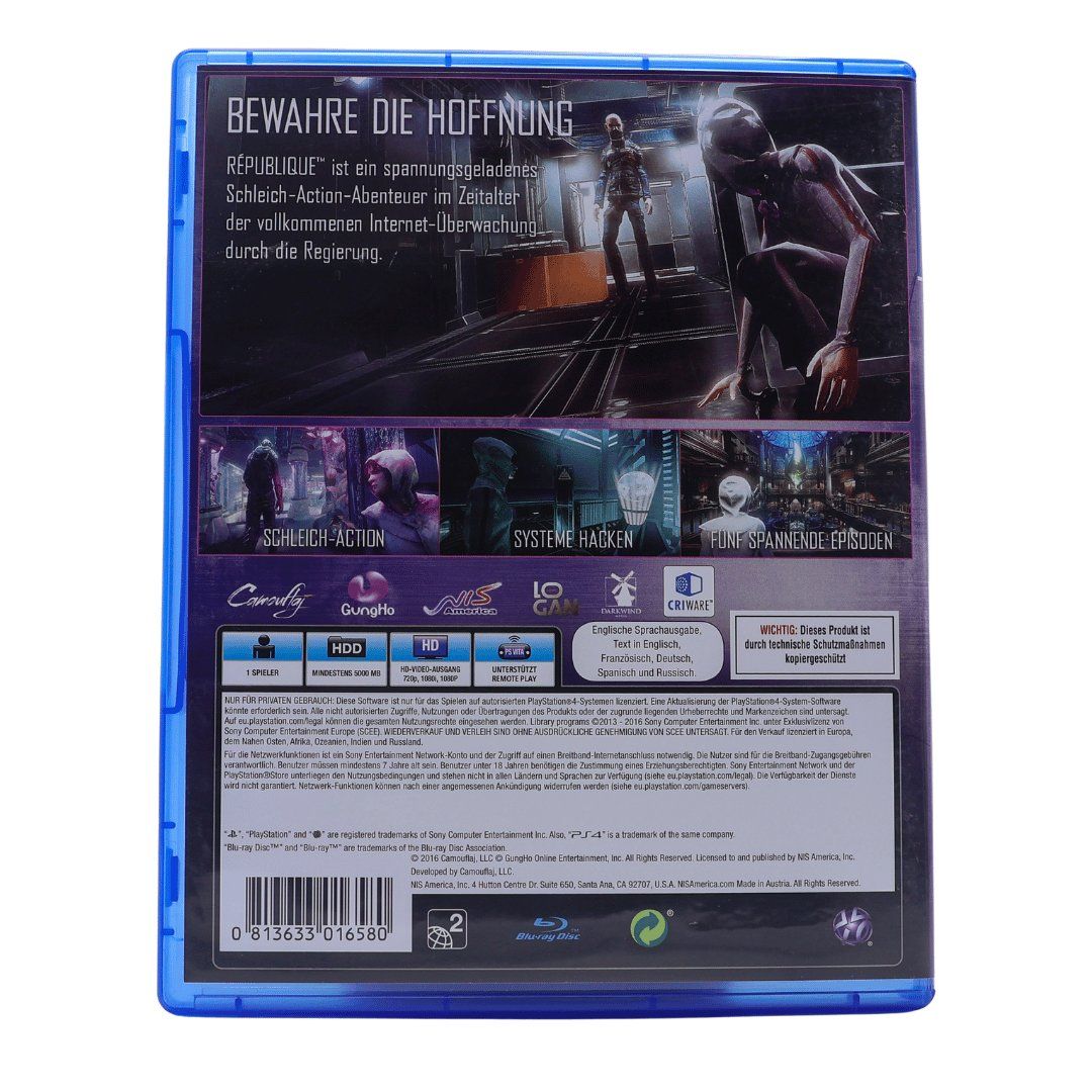 Jeux: République - PS4 – D'occasion à Paudex par dindeboy 2