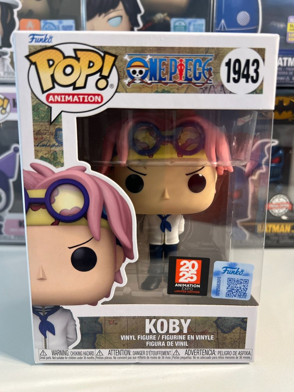 Funko Statuette: Funko POP! Animation One Piece Koby Edition Limitée – Nuovo e nell'imballaggio originale da Le Mouret venduto da perfectbijou