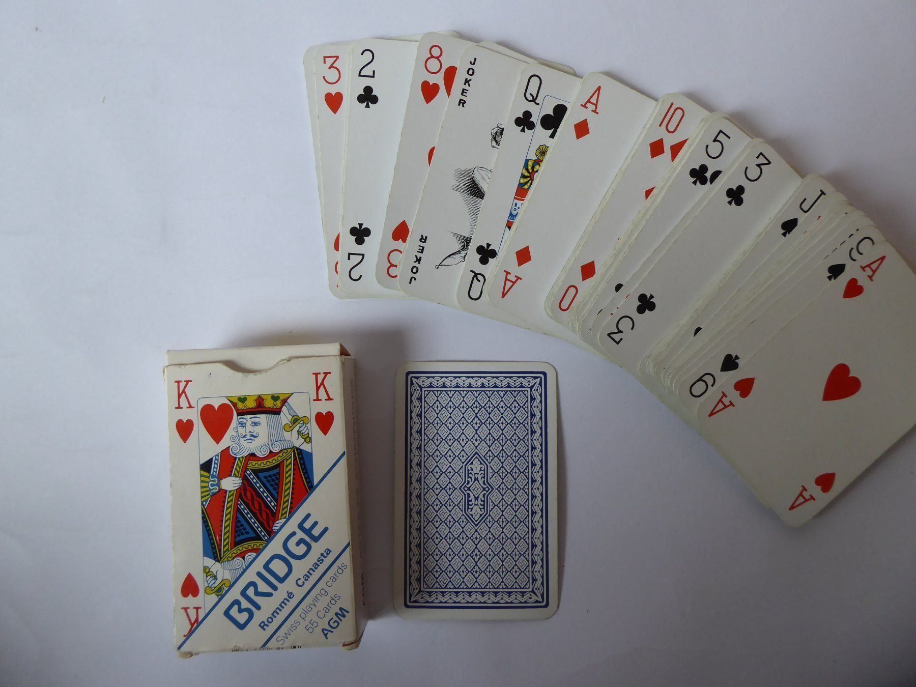 Giochi: Bridge AGM - mit 55 Spielkarten – Usato da Turbenthal venduto da Panau 1
