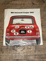 Original Mini Innocenti Cooper 1300 Prospekt - Rarität!
