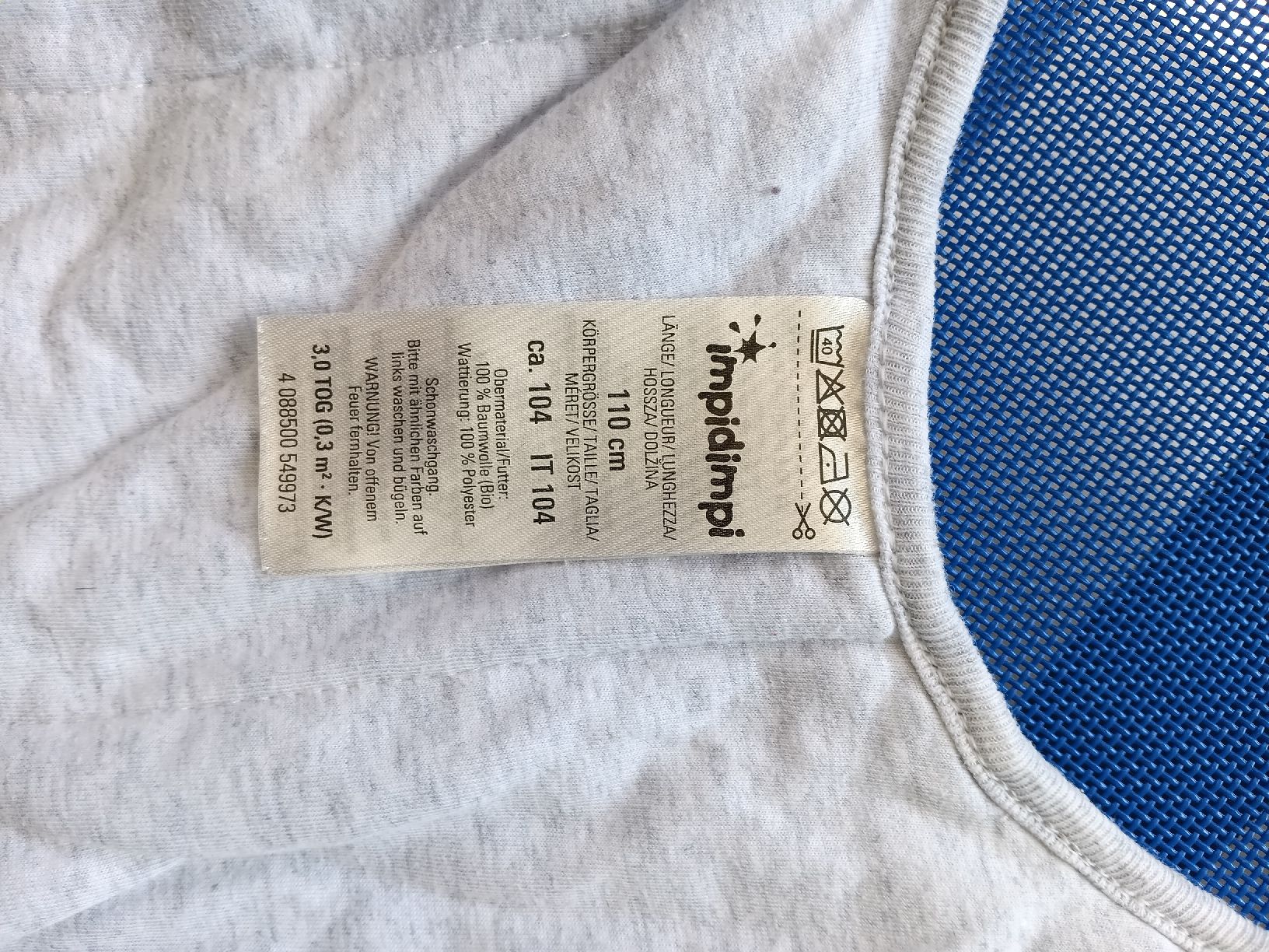 Sacchi a pelo: Winterschlafsack Impidimpi, Grösse 110, Tog 3.0 – Usato da Meilen venduto da Stella1805 2