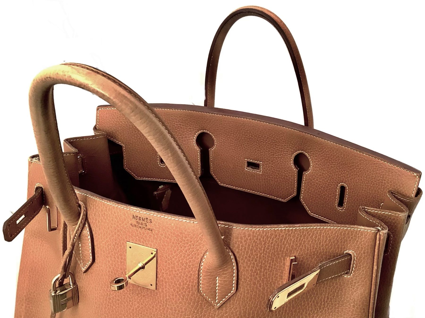 Hermès Taschen für Damen: Hermès Birkin 40 Togo Gold – Gebraucht aus Küsnacht ZH von Vuit-on 6
