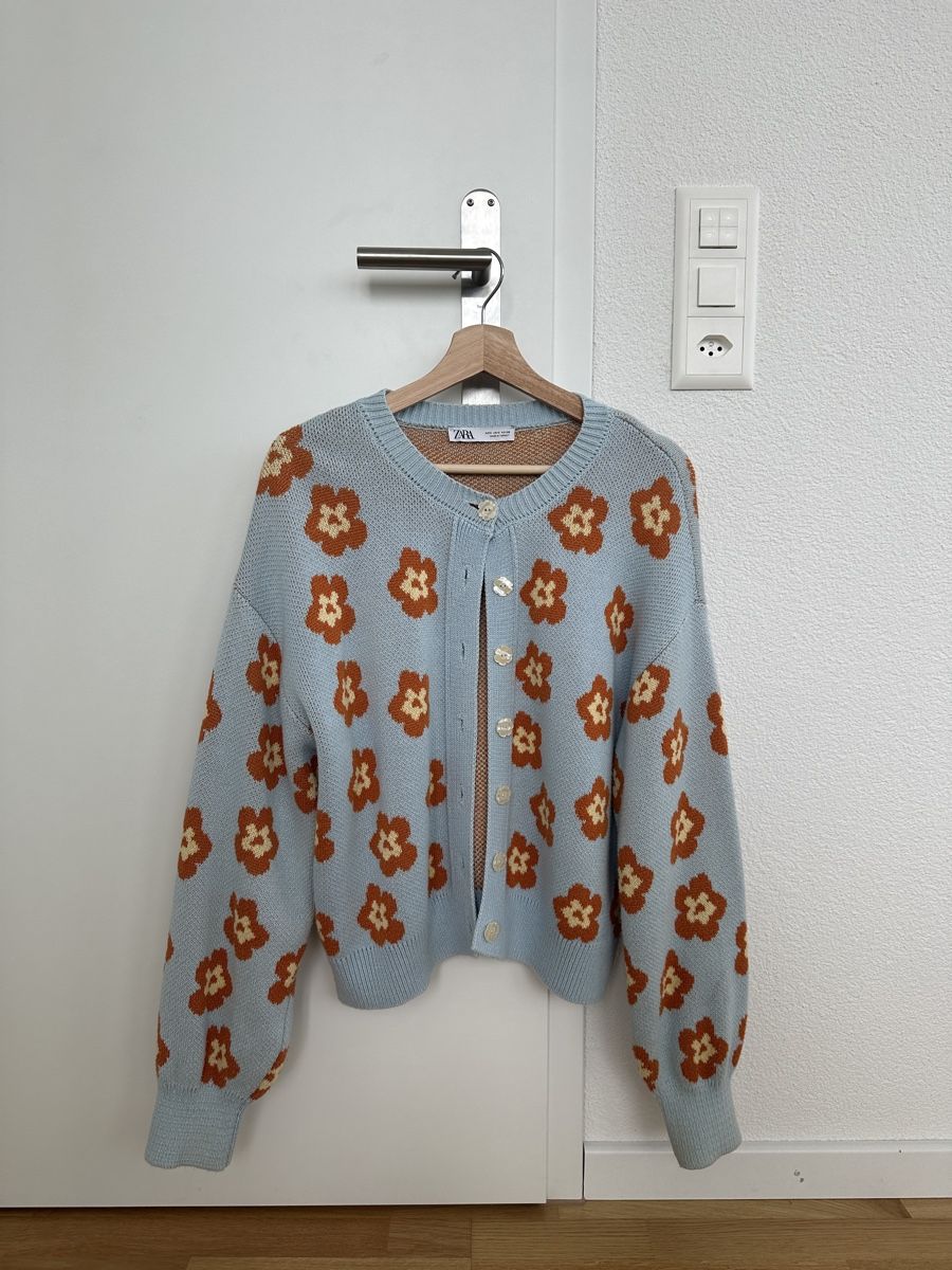 Zara Giacche: Blumen Cardigan – Usato da Brugg AG venduto da sanfllower 2
