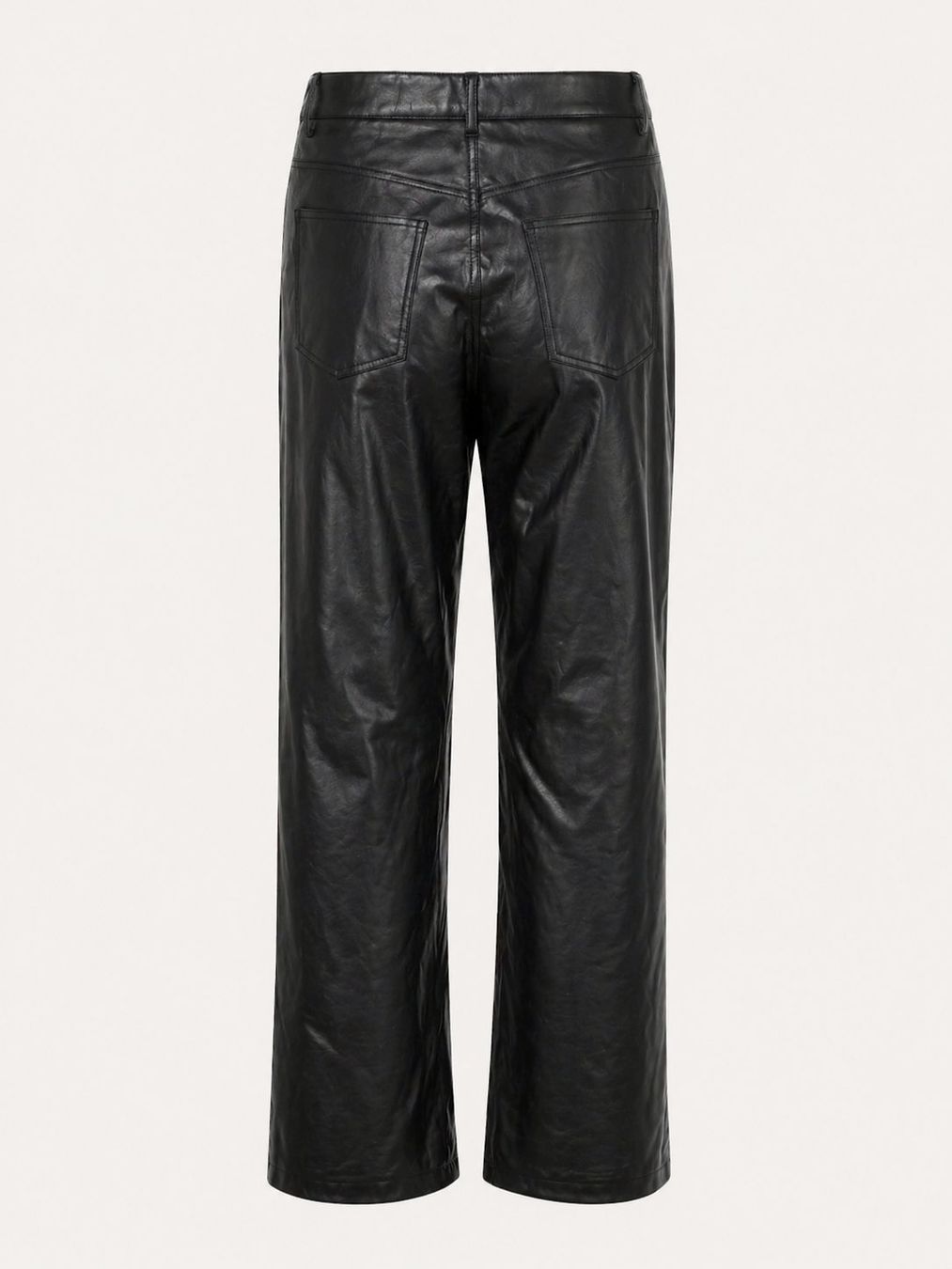 Tally Weijl Pantaloni: Pantaloni neri simil pelle – Usato da Lugano venduto da mic_zcm7 1