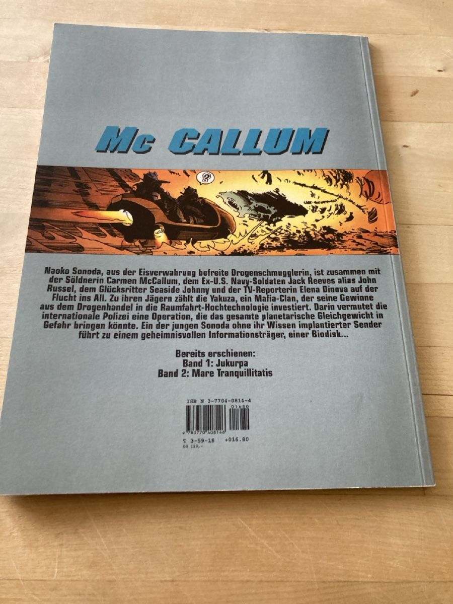Comics: Mc Callum Mare Tranquillitatis – Neu (gemäss Beschreibung) aus Zürich von msxmsx 1
