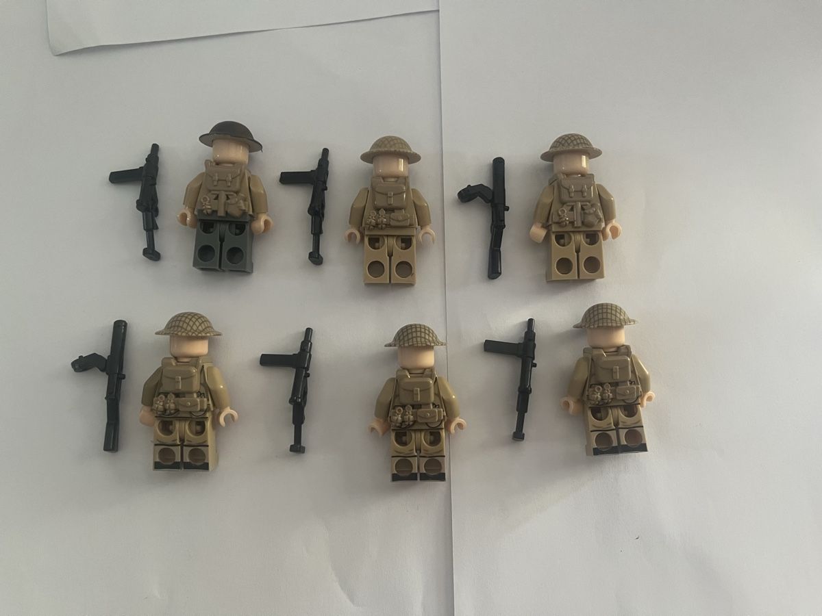 Figuren: Lego Custom ww2 Britischer Soldatentrupp – Neu (gemäss Beschreibung) aus St. Margarethen TG von nic_n9n5 1