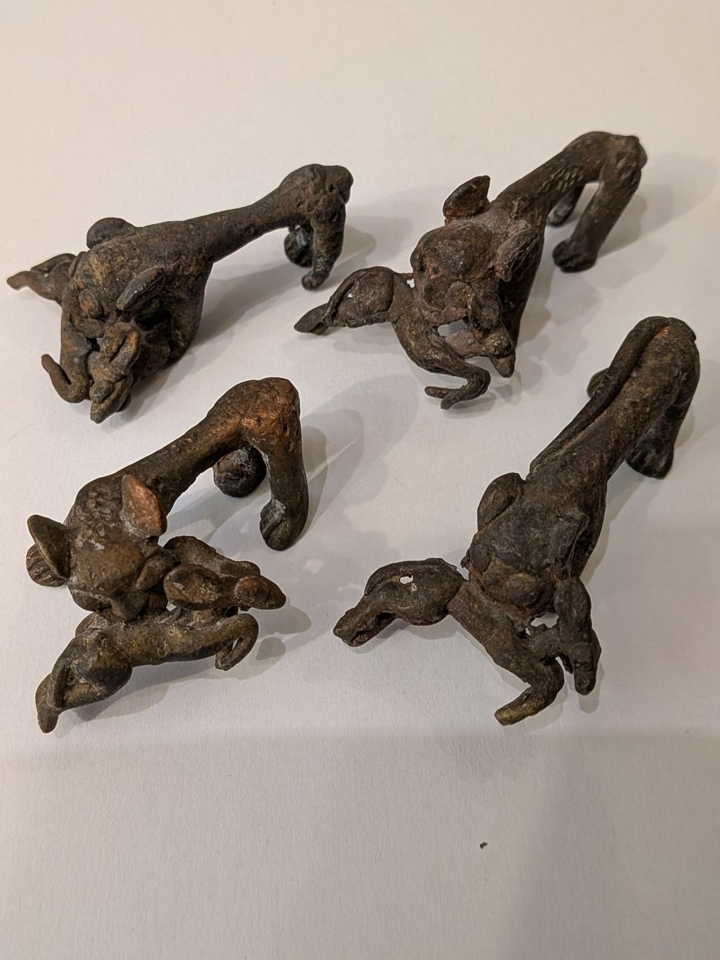 Figurines: Poids à or d’origine AKAN - Léopard – D'occasion à Lausanne par Migu45