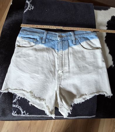 2 Paar Levis Shorts, high waisted mom shorts