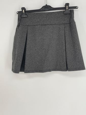 Grauer Minirock Gr. M/L (mit Leggins)