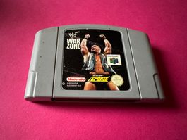 WWF WAR ZONE SPIEL FÜR NINTENDO 64