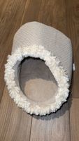 Katzenhöhle beige mit Plüschrand neuwertig