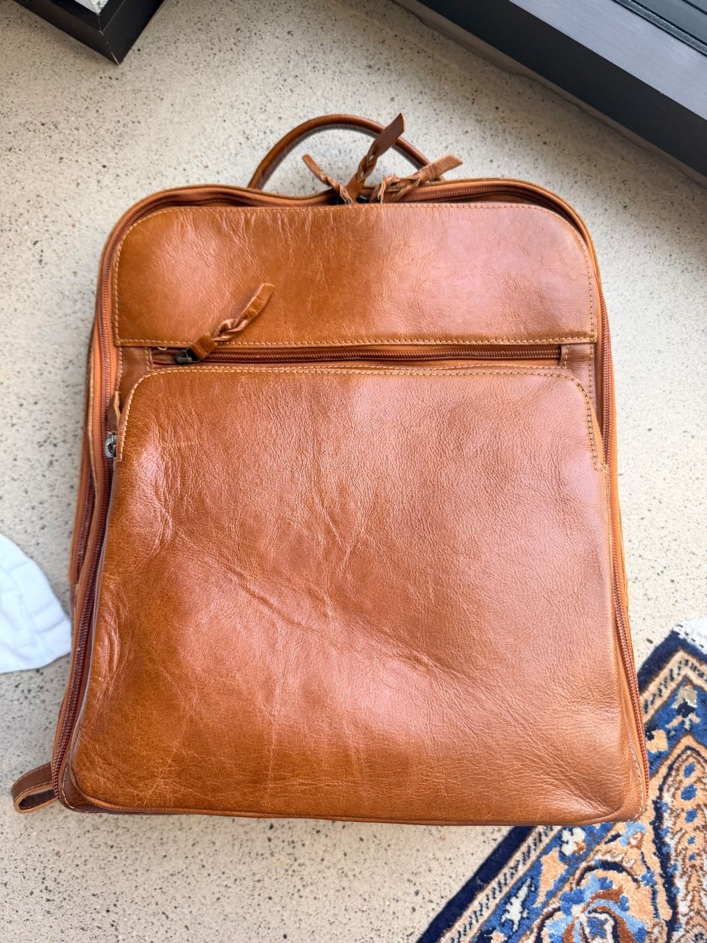 Zaini: KOELAP Rucksack aus Leder braun – Nuovo (secondo la descrizione) da Brütten venduto da Rod816 4