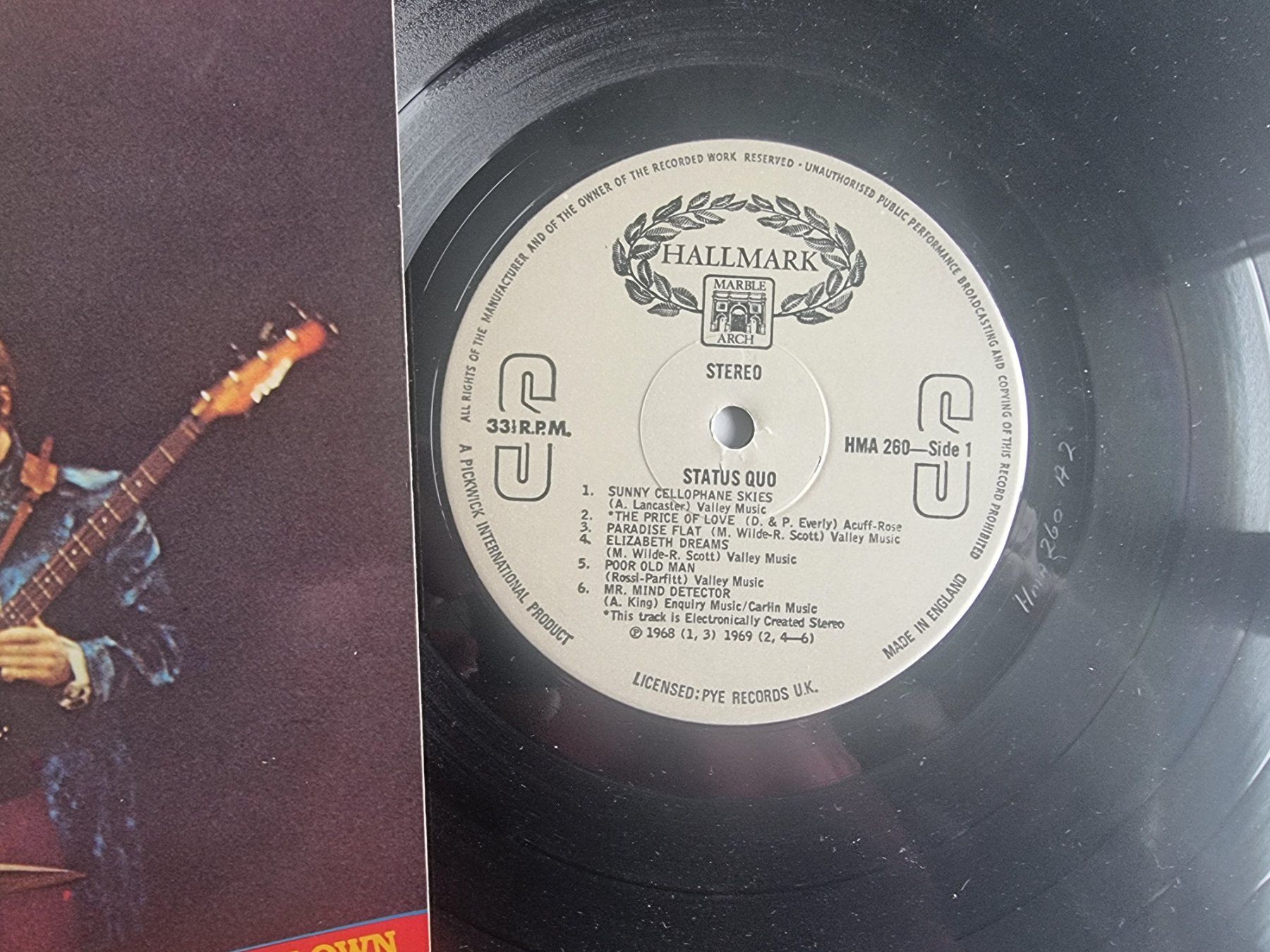 Schallplatten: LP Status Quo – Status Quo – Gebraucht aus Schaffhausen von Kellerrassel 1