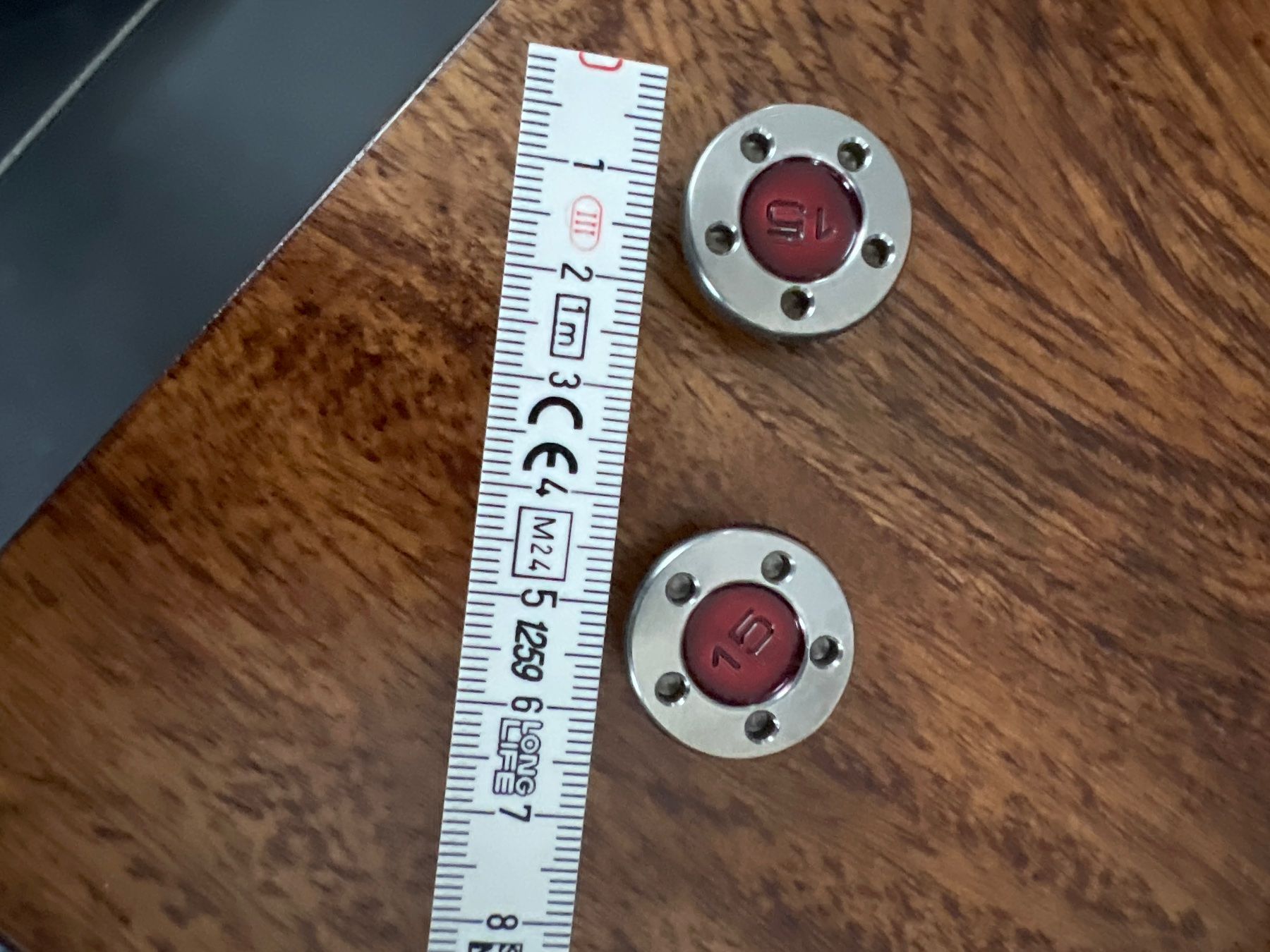 Scotty Cameron Mazze & Set: Scotty Cameron Custom Gewichte 15g Putter Gewicht – Usato da Nürensdorf venduto da romano_a 2