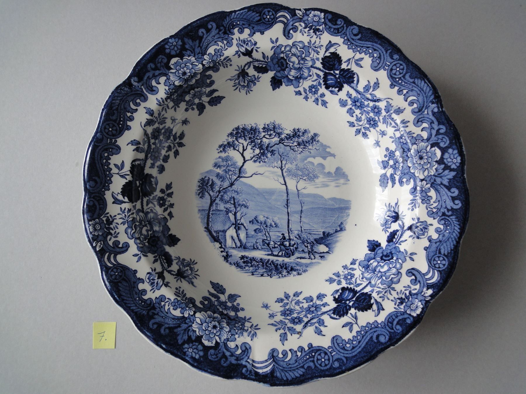 Ciotole: 1 Schüssel - Royal Worcester - blau – Usato da Chur venduto da omonia