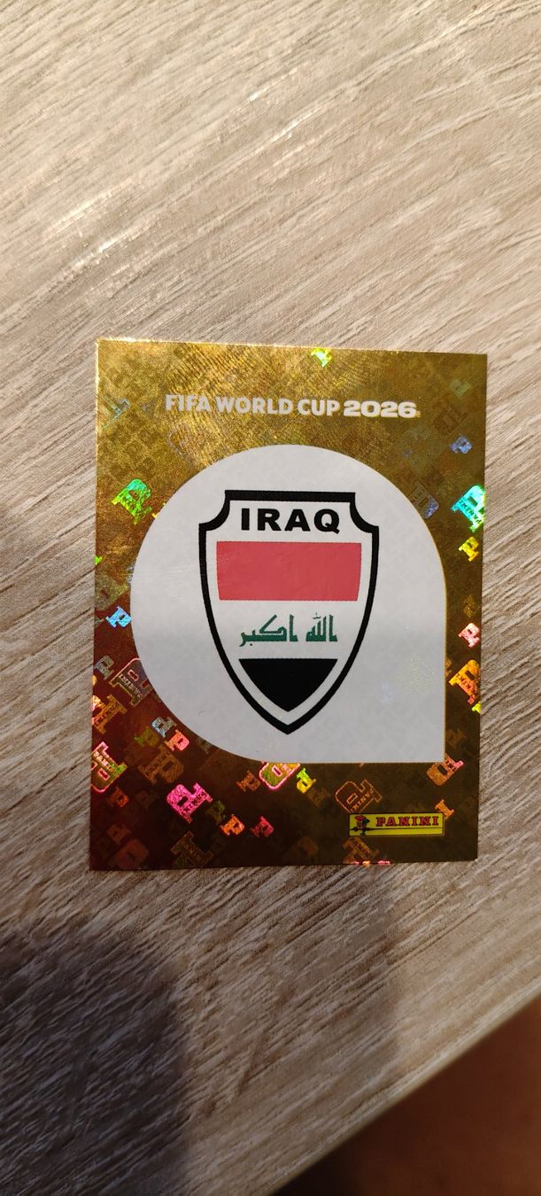 Panini Carte collezionabili: IRQ 1 / FIFA World Cup 2026 – Nuovo (secondo la descrizione) da Plan-les-Ouates venduto da col_vq9g