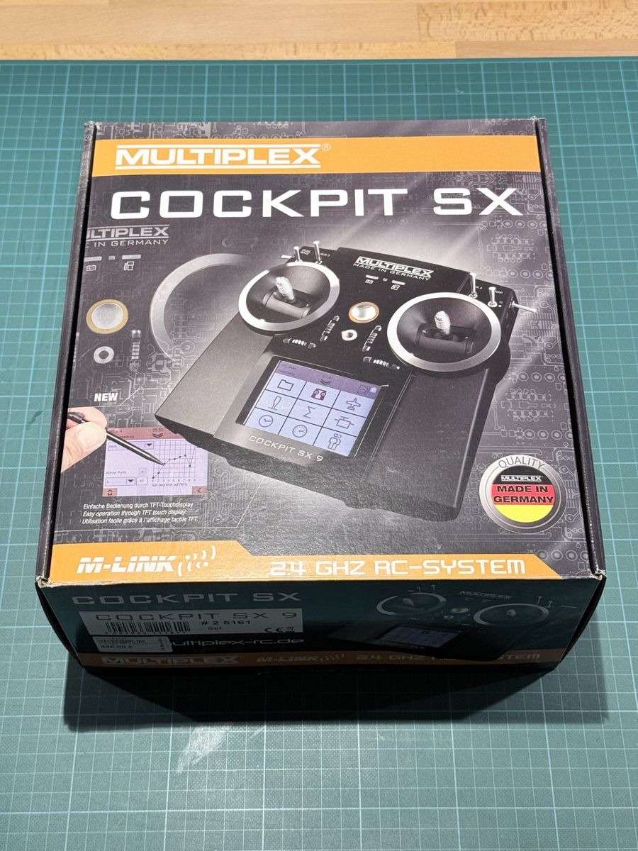 Multiplex Telecomando: Multiplex Fernsteuerung Cockpit SX-9 – Usato da Sargans venduto da Basebleed 3