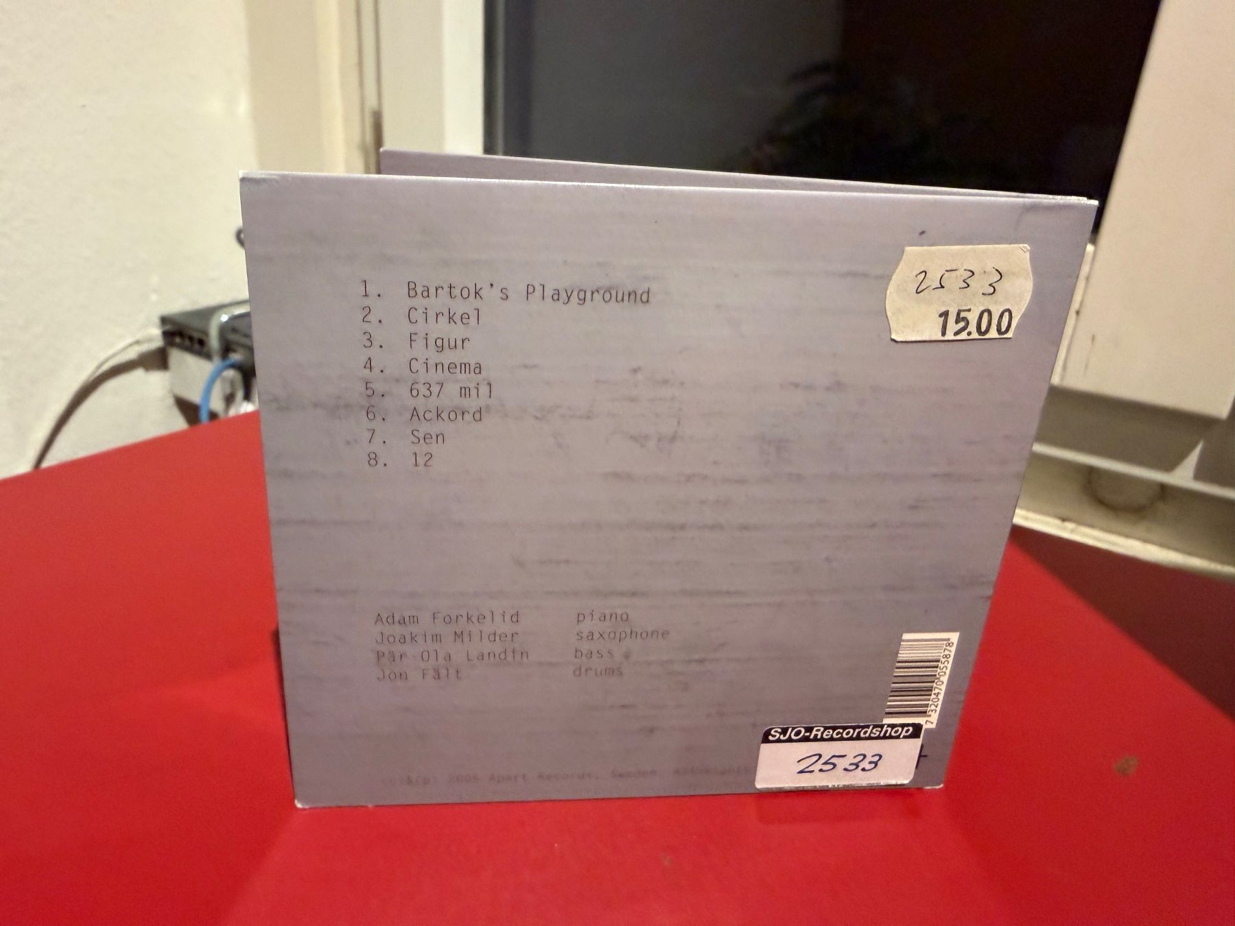 CD: Adam Forkelid - Cirkel - KA02B – Nuovo (secondo la descrizione) da Küsnacht ZH venduto da JazzRecords 1
