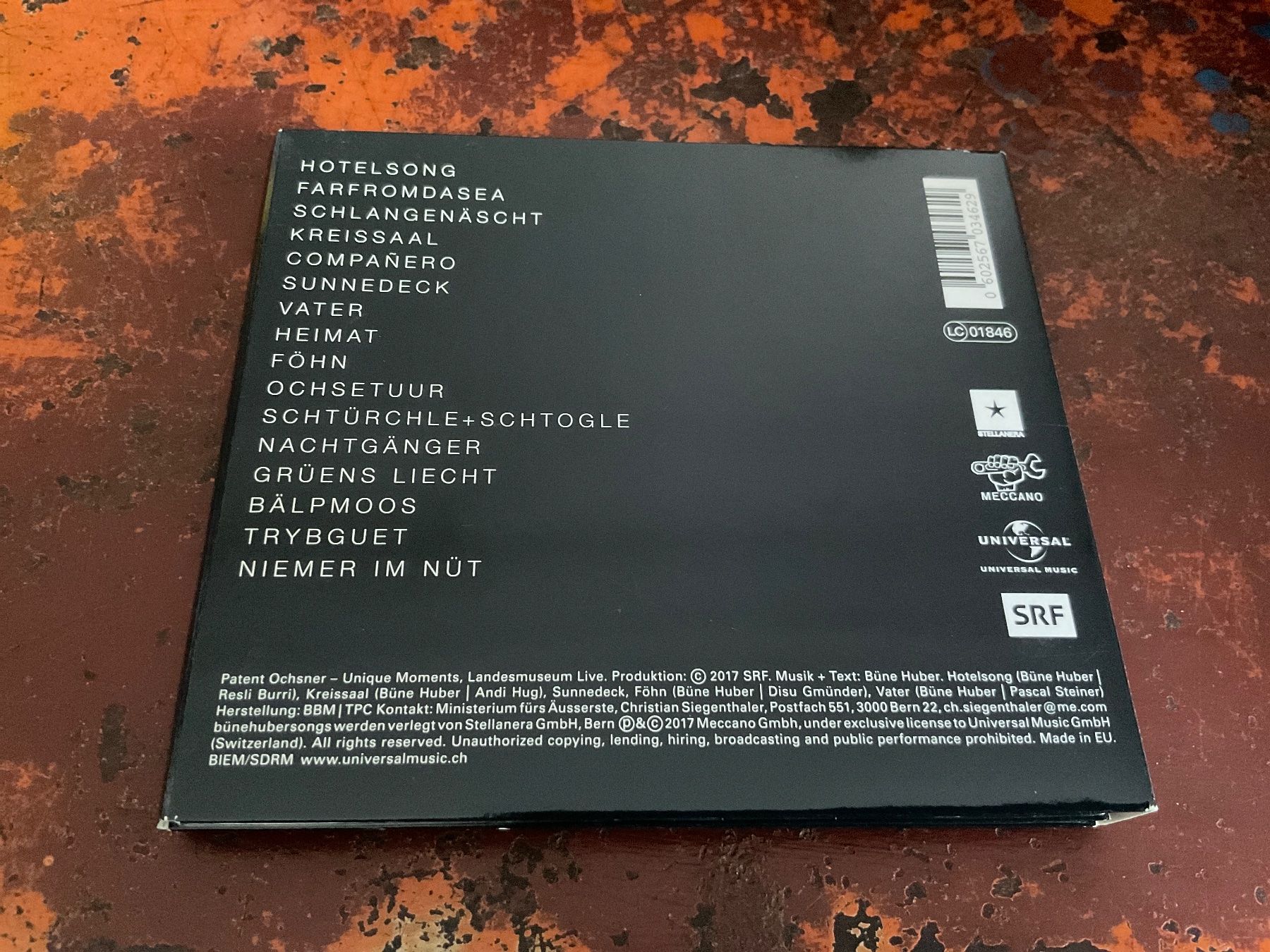 CD: Patent Ochsner – Usato da Delémont venduto da vinylfreak01 1
