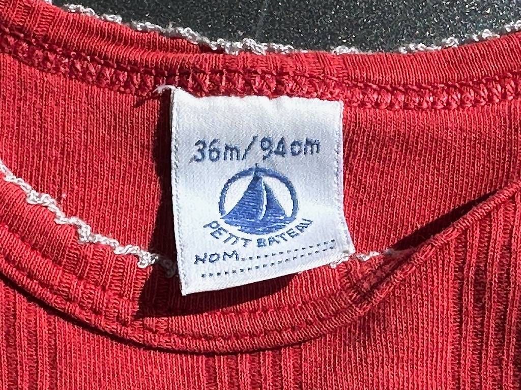 Biancheria intima: 4 Body Petit Bateau (3 ans) – Usato da Petit-Lancy venduto da vaj_1213 3