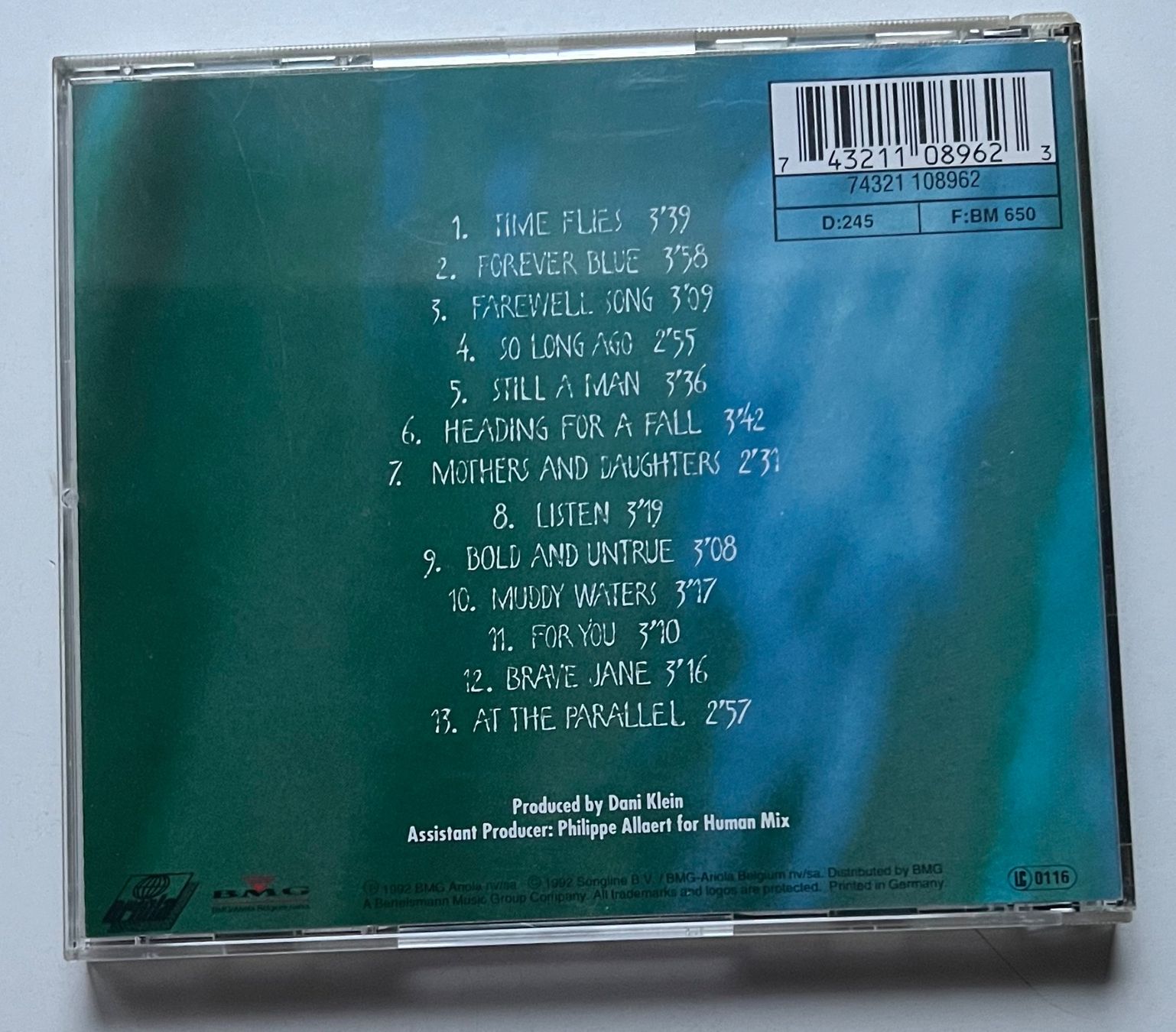 CD: Vaya Con Dios / Time Flies – Usato da Näfels venduto da rottabi 1
