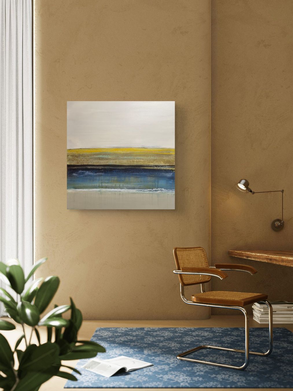 Tableaux: Originales abstraktes Bild 80x80x3cm – Neuf (Voir description) à Urdorf par Contra8 5