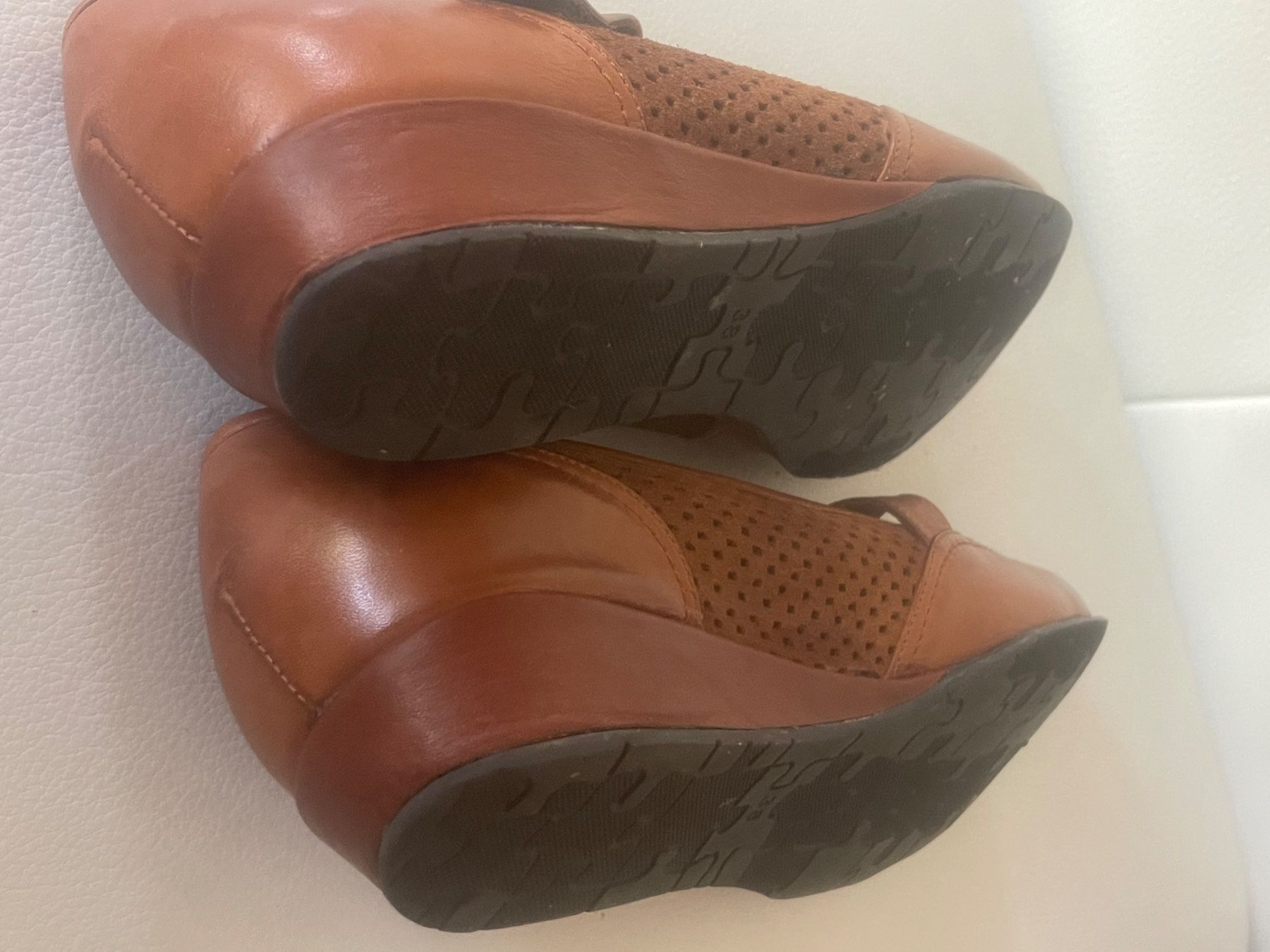 Scarpe da donna: Stanbul Ballerina Leder braun 38 – Nuovo (secondo la descrizione) da Dietikon venduto da Nieselchen 3